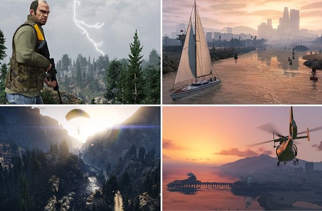 Grand Theft Auto V Tampilkan Visual yang Luar Biasa